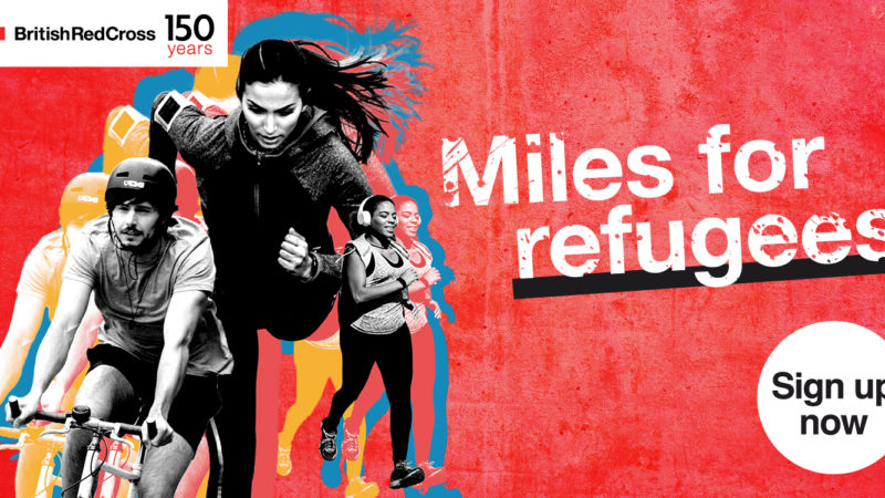 Miles for refugees